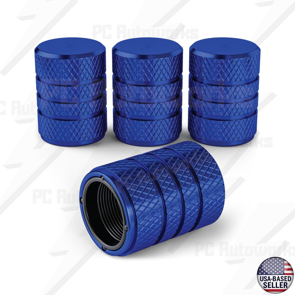 Plum Purple Aluminum Tire Valve Stem Caps Set Of 4 Universal Fit Easy Install Anti Corrosion