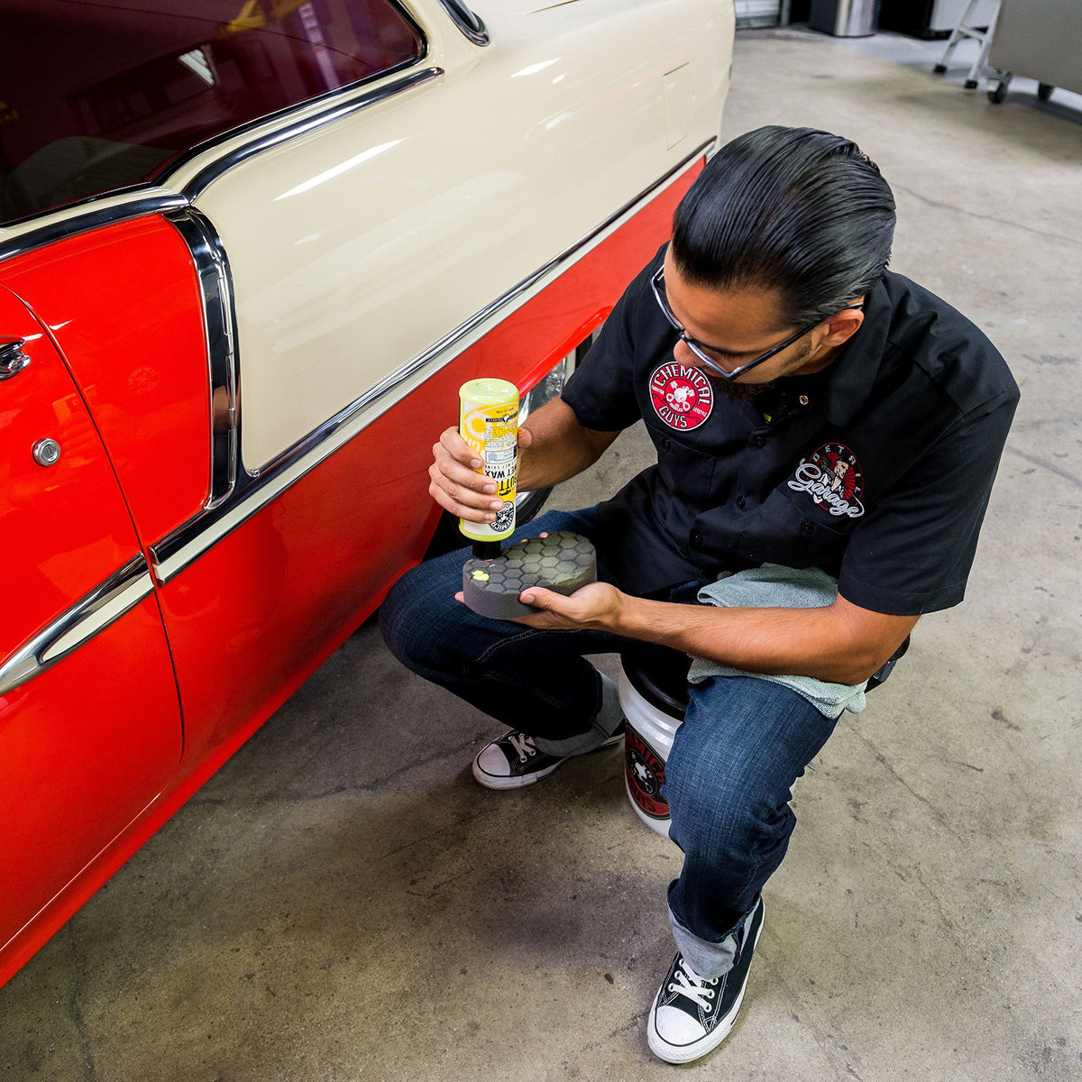 Chemical Guys HOL203 Black Car Care Kit With 9 Detailing Tools For A Show Winning Shine
