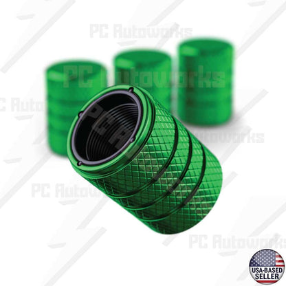 Plum Purple Aluminum Tire Valve Stem Caps Set Of 4 Universal Fit Easy Install Anti Corrosion