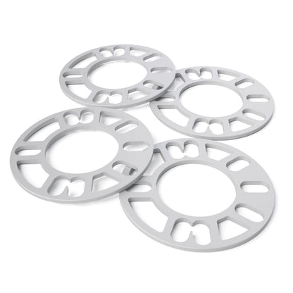 4Pcs 5mm Wheel Spacers for 4 and 5 Lug Vehicles, PCD 98 to 120mm, 78.1mm ID, 150mm OD Aluminum
