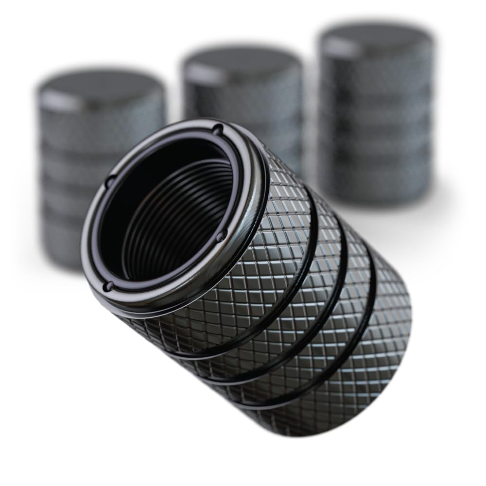 Plum Purple Aluminum Tire Valve Stem Caps Set Of 4 Universal Fit Easy Install Anti Corrosion