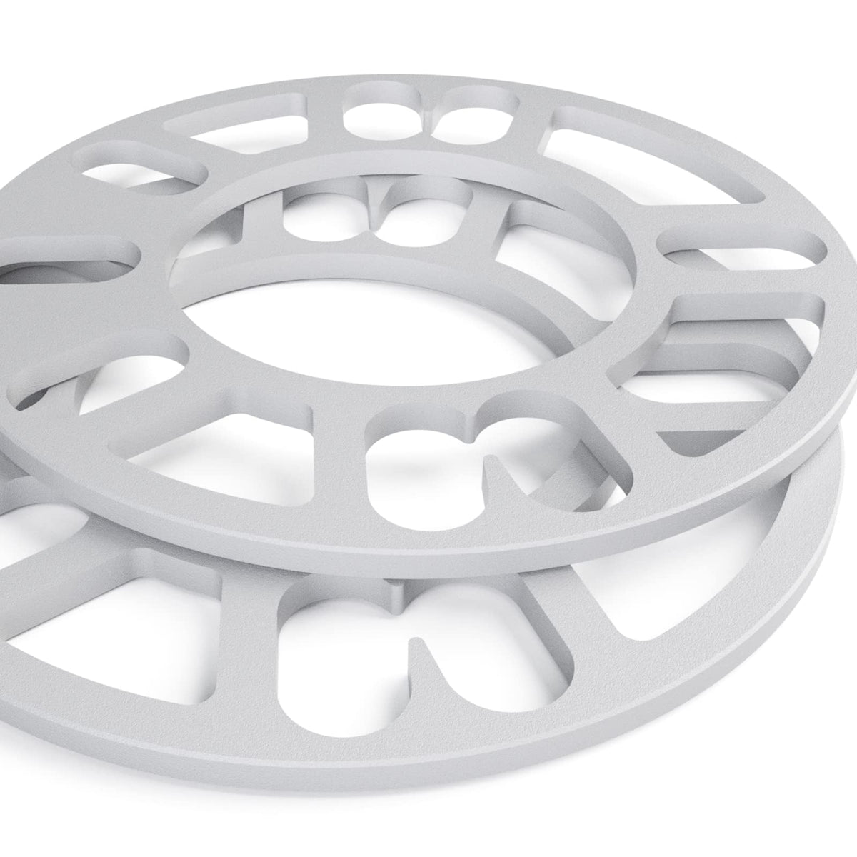 4Pcs 5mm Wheel Spacers for 4 and 5 Lug Vehicles, PCD 98 to 120mm, 78.1mm ID, 150mm OD Aluminum