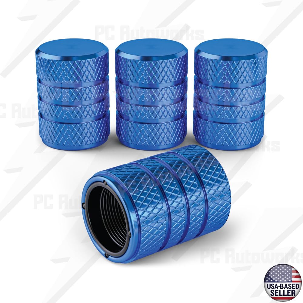 Plum Purple Aluminum Tire Valve Stem Caps Set Of 4 Universal Fit Easy Install Anti Corrosion