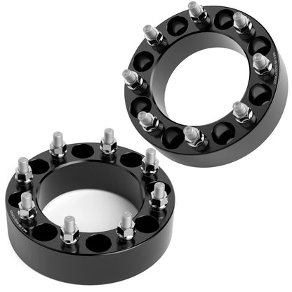 KSP 6x139.7mm Wheel Spacers 2in for Silverado Sierra Ram 1500 Lug Centric 108mm Hub Bore Black 4Pcs
