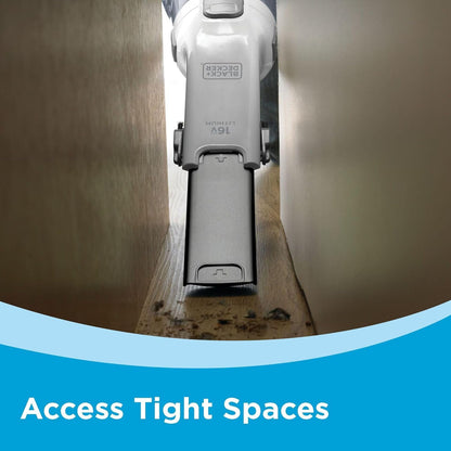 Black Decker Dustbuster Compact Cordless Handheld Vacuum Car Rotating Nozzle Crevice Tool
