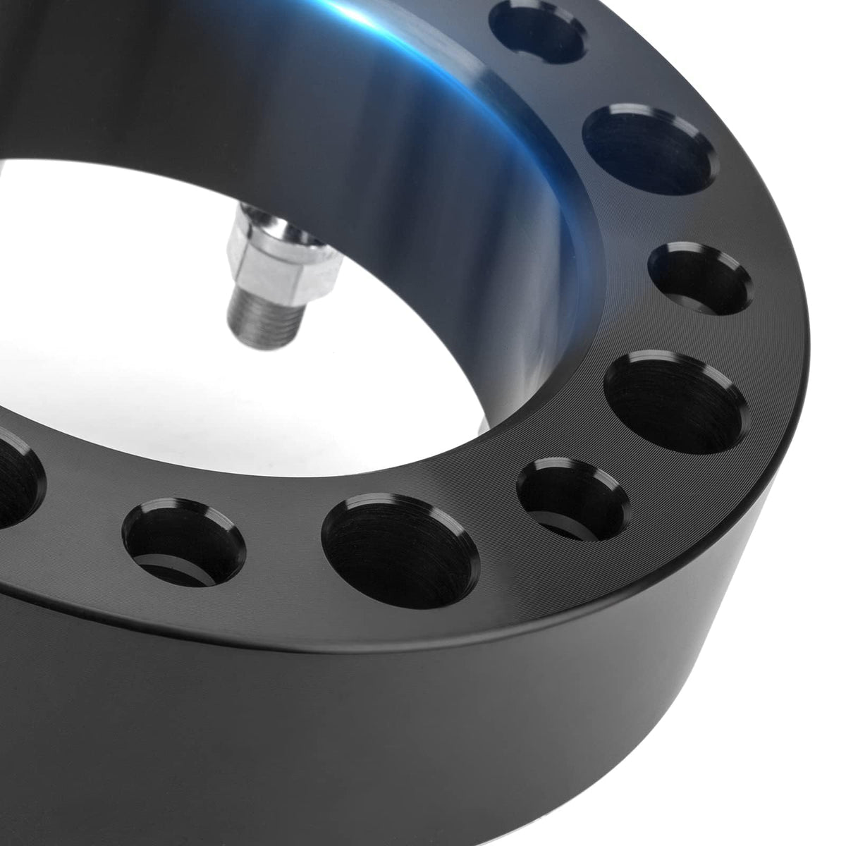 KSP 6x139.7mm Wheel Spacers 2in for Silverado Sierra Ram 1500 Lug Centric 108mm Hub Bore Black 4Pcs