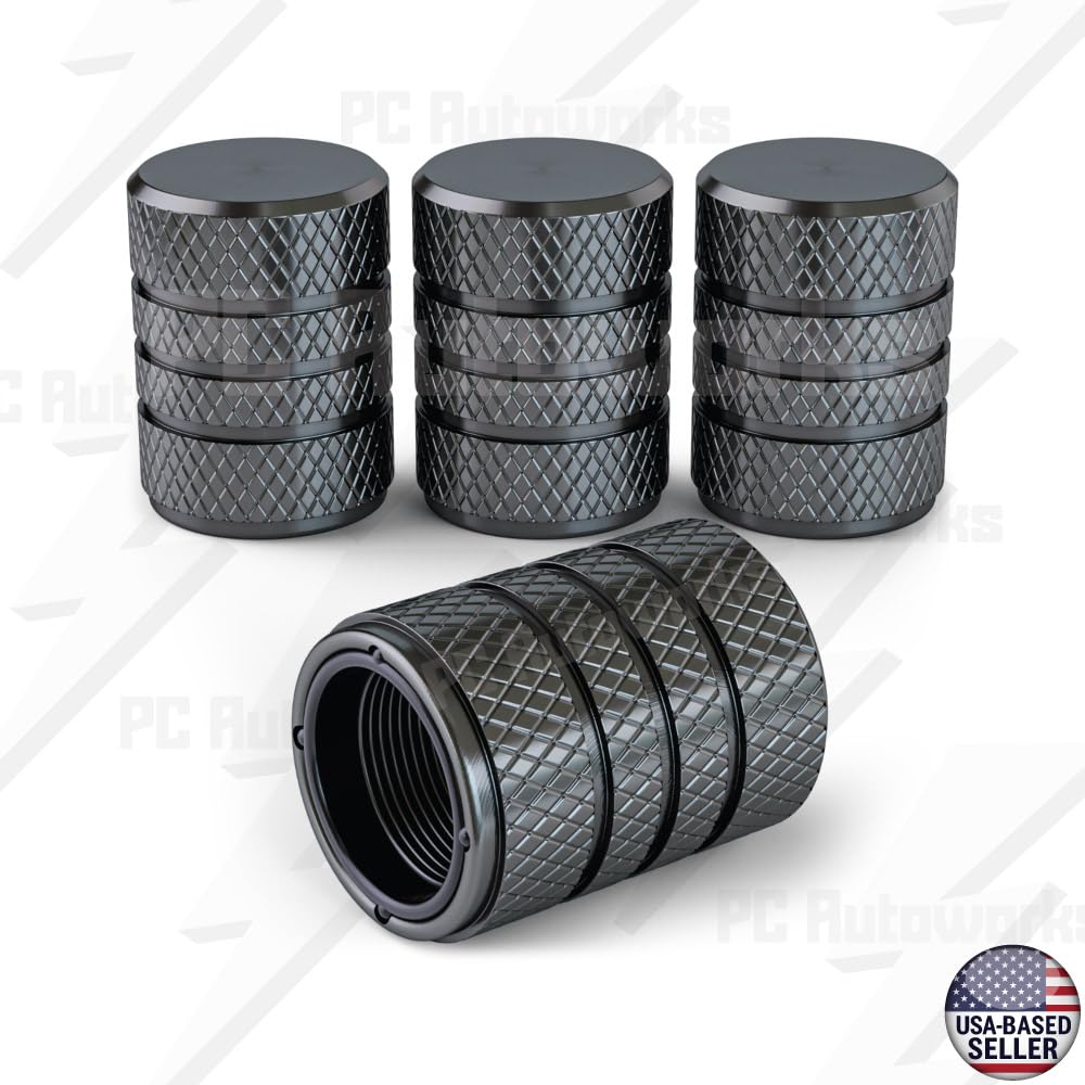 Plum Purple Aluminum Tire Valve Stem Caps Set Of 4 Universal Fit Easy Install Anti Corrosion