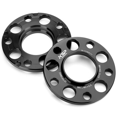 KSP BMW 5x120mm Wheel Spacers 15mm Hub Centric Forged M12x1.5 72.56mm Hub Bore 2pc