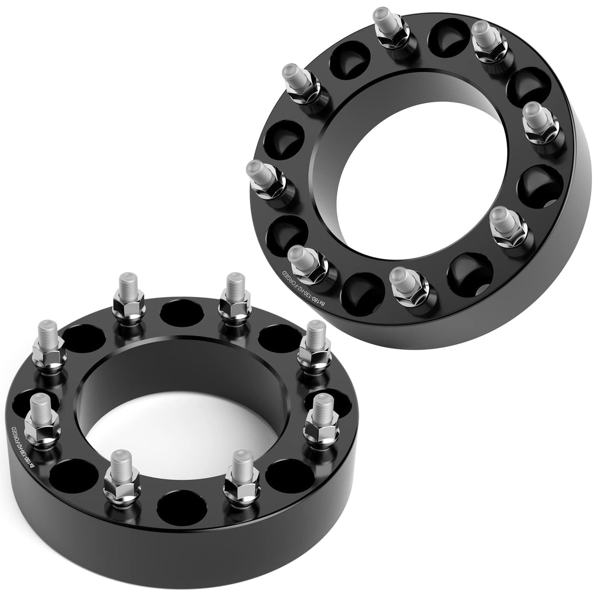 KSP 6x139.7mm Wheel Spacers 2in for Silverado Sierra Ram 1500 Lug Centric 108mm Hub Bore Black 4Pcs