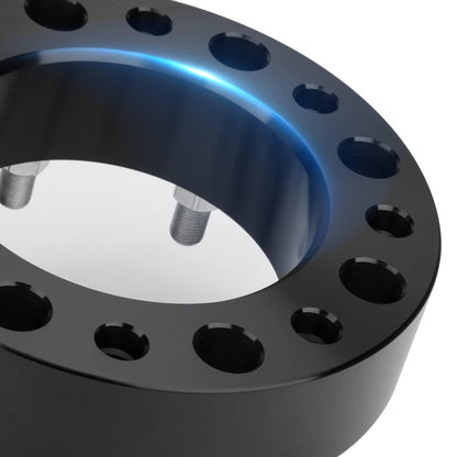 KSP 6x139.7mm Wheel Spacers 2in for Silverado Sierra Ram 1500 Lug Centric 108mm Hub Bore Black 4Pcs