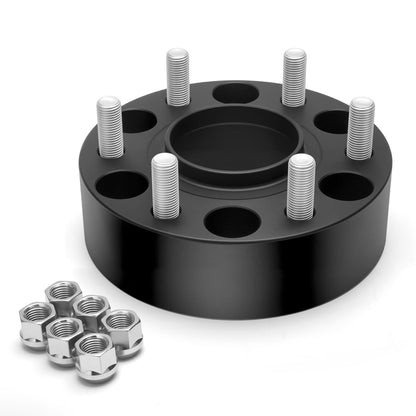 KSP 6x139.7mm Wheel Spacers 2in for Silverado Sierra Ram 1500 Lug Centric 108mm Hub Bore Black 4Pcs