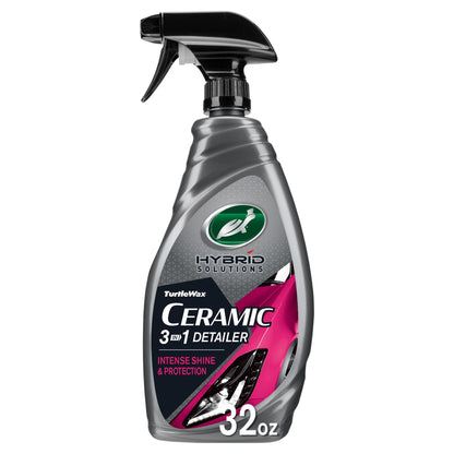Turtle Wax Hybrid Solutions Ceramic 3 In 1 Detailer Waterless Car Wash 32 Oz