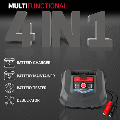 Schumacher SC1280 12V/6V Battery Charger Maintainer Trickle Charger For Auto Marine AGM Gel Deep Cycle