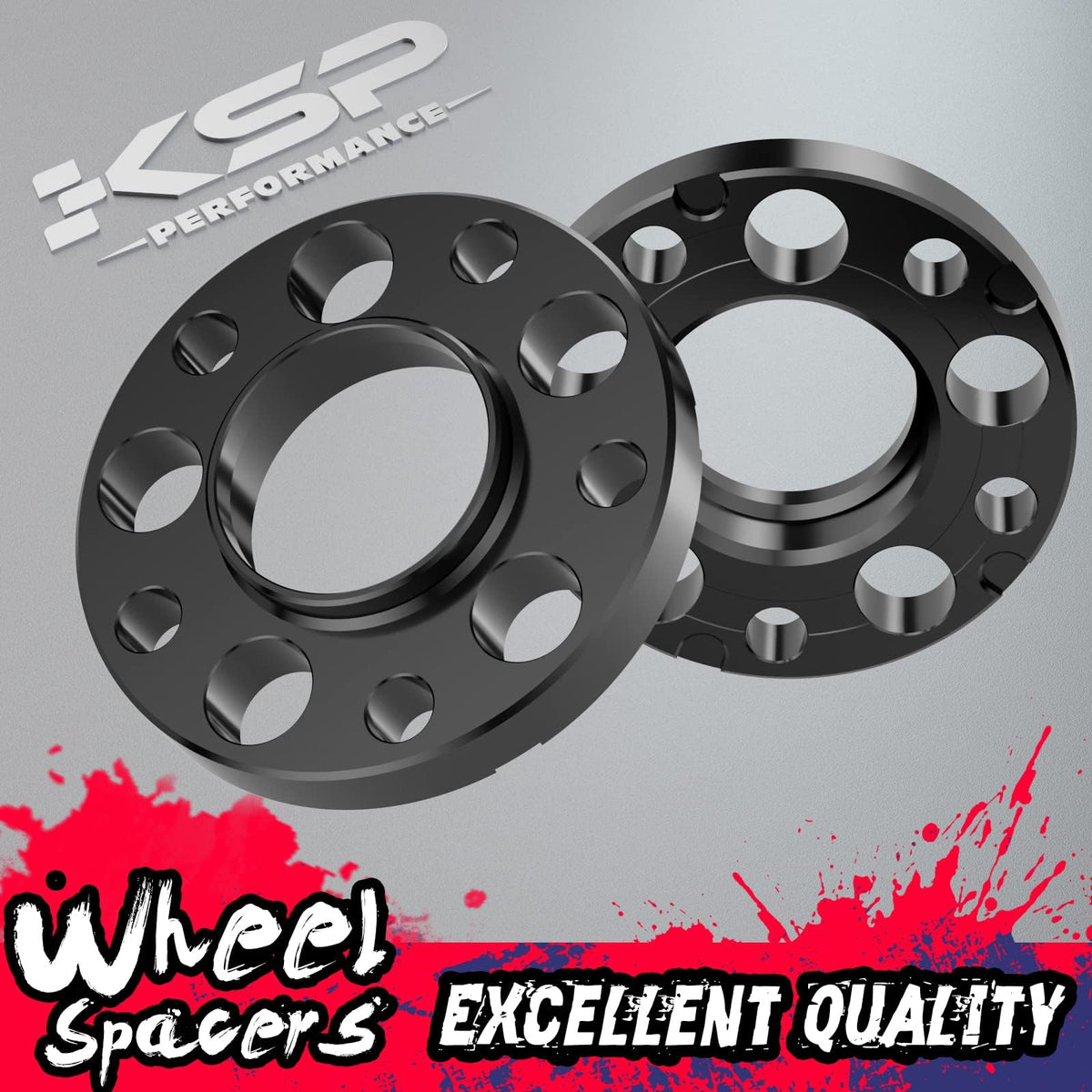 KSP BMW 5x120mm Wheel Spacers 15mm Hub Centric Forged M12x1.5 72.56mm Hub Bore 2pc