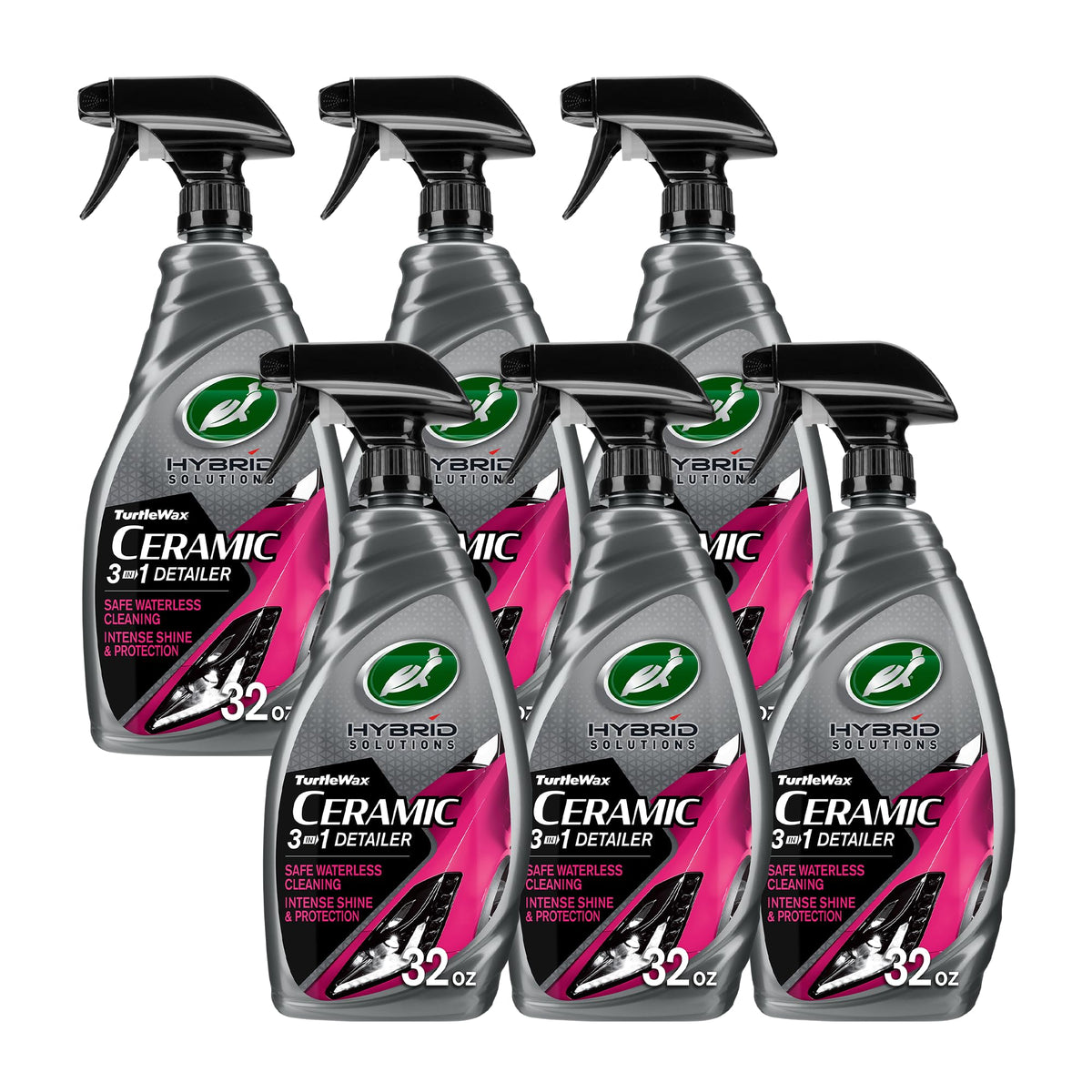 Turtle Wax Hybrid Solutions Ceramic 3 In 1 Detailer Waterless Car Wash 32 Oz