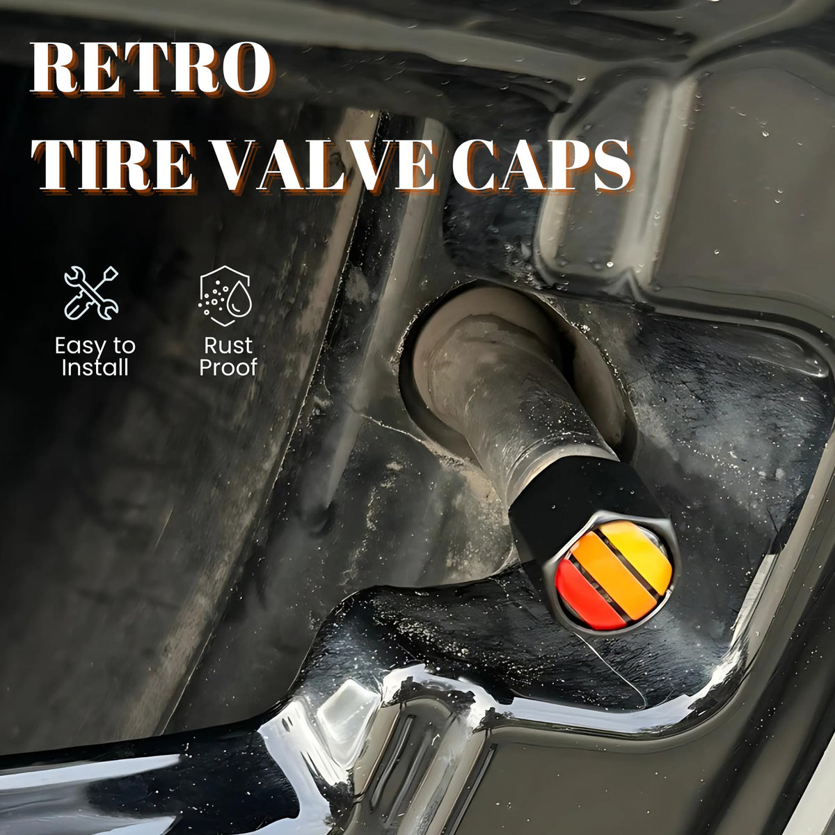 Red Aluminum Tire Valve Stem Caps For Tesla Models 3 S X Y Leakproof With Rubber O Rings 4 Pack