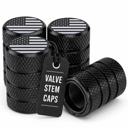 Plum Purple Aluminum Tire Valve Stem Caps Set Of 4 Universal Fit Easy Install Anti Corrosion