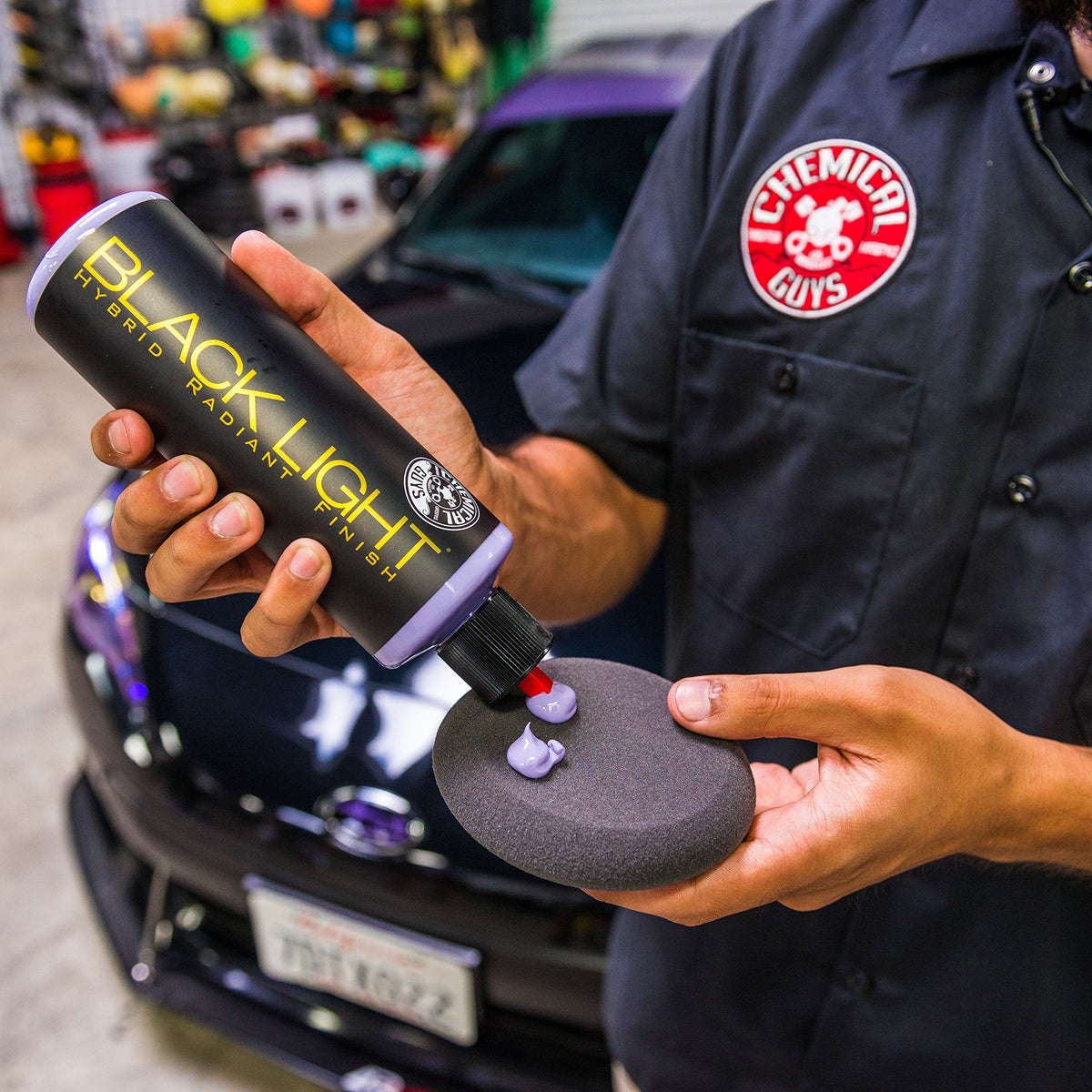 Chemical Guys HOL203 Black Car Care Kit With 9 Detailing Tools For A Show Winning Shine