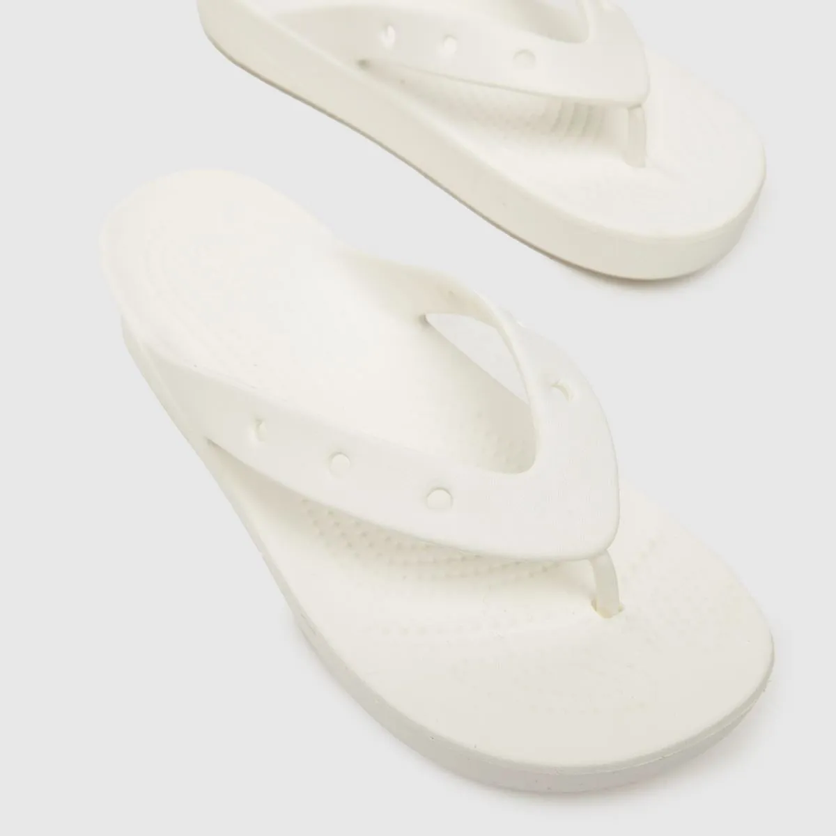 207714-100 CLASSIC ALL-TERRAIN FLIP Ladies Flip Flops White