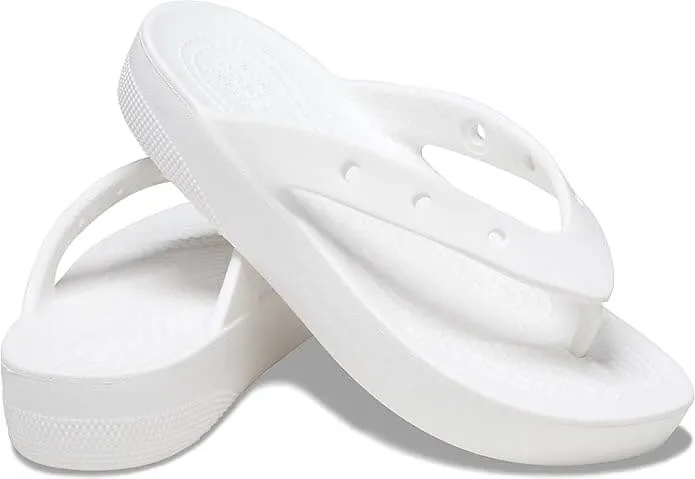 207714-100 CLASSIC ALL-TERRAIN FLIP Ladies Flip Flops White