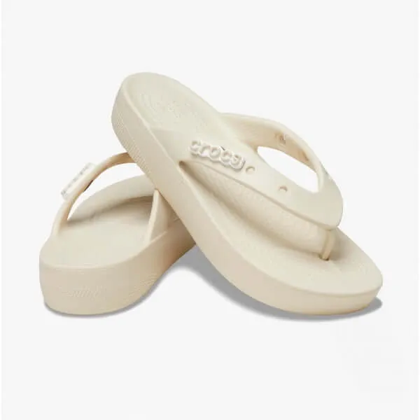 207714-2Y2 CLASSIC PLATFORM FLIP Ladies Flip Flops Bone