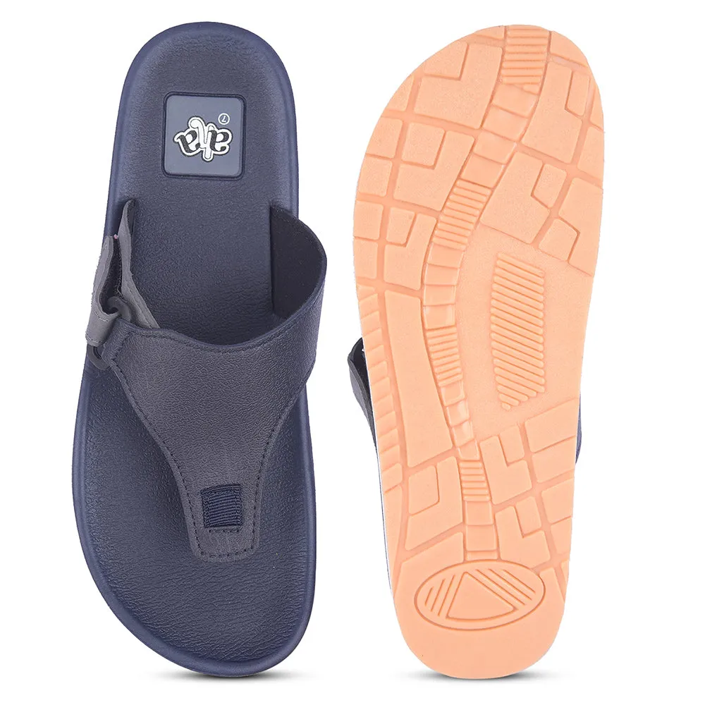 A-HA Casual Navy Blue Flip Flop For Men ANCO-01 By Liberty