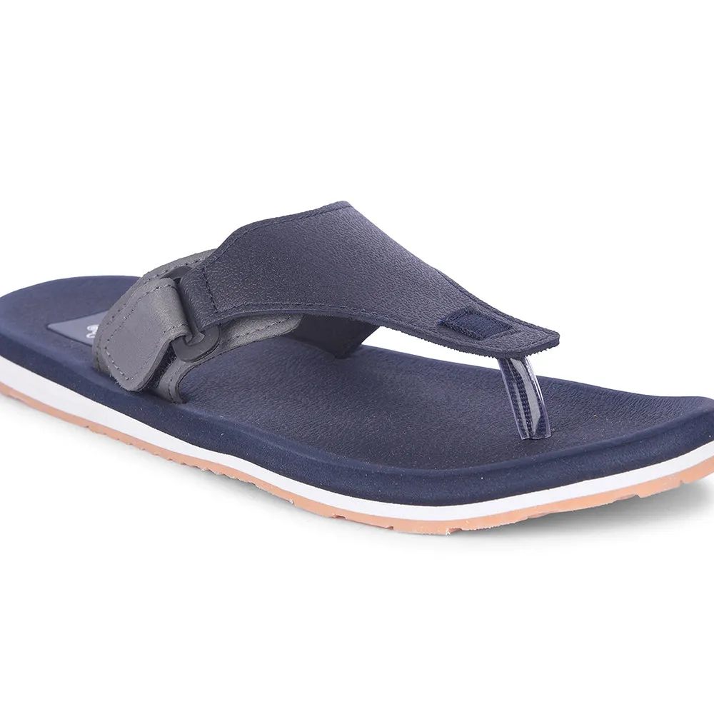 A-HA Casual Navy Blue Flip Flop For Men ANCO-01 By Liberty