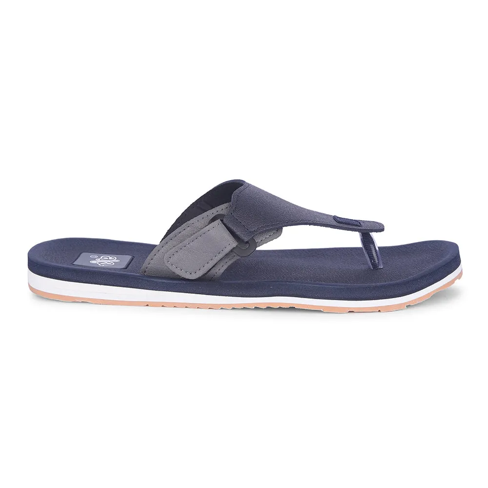 A-HA Casual Navy Blue Flip Flop For Men ANCO-01 By Liberty