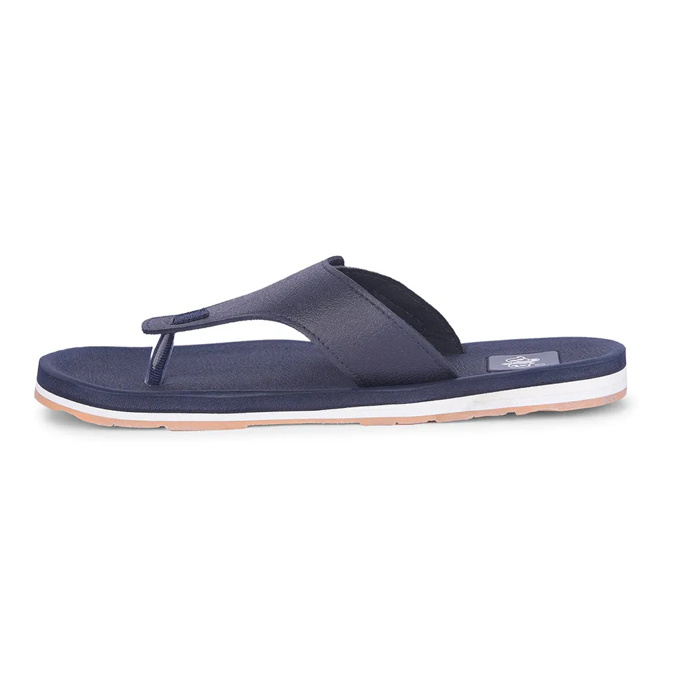 A-HA Casual Navy Blue Flip Flop For Men ANCO-01 By Liberty