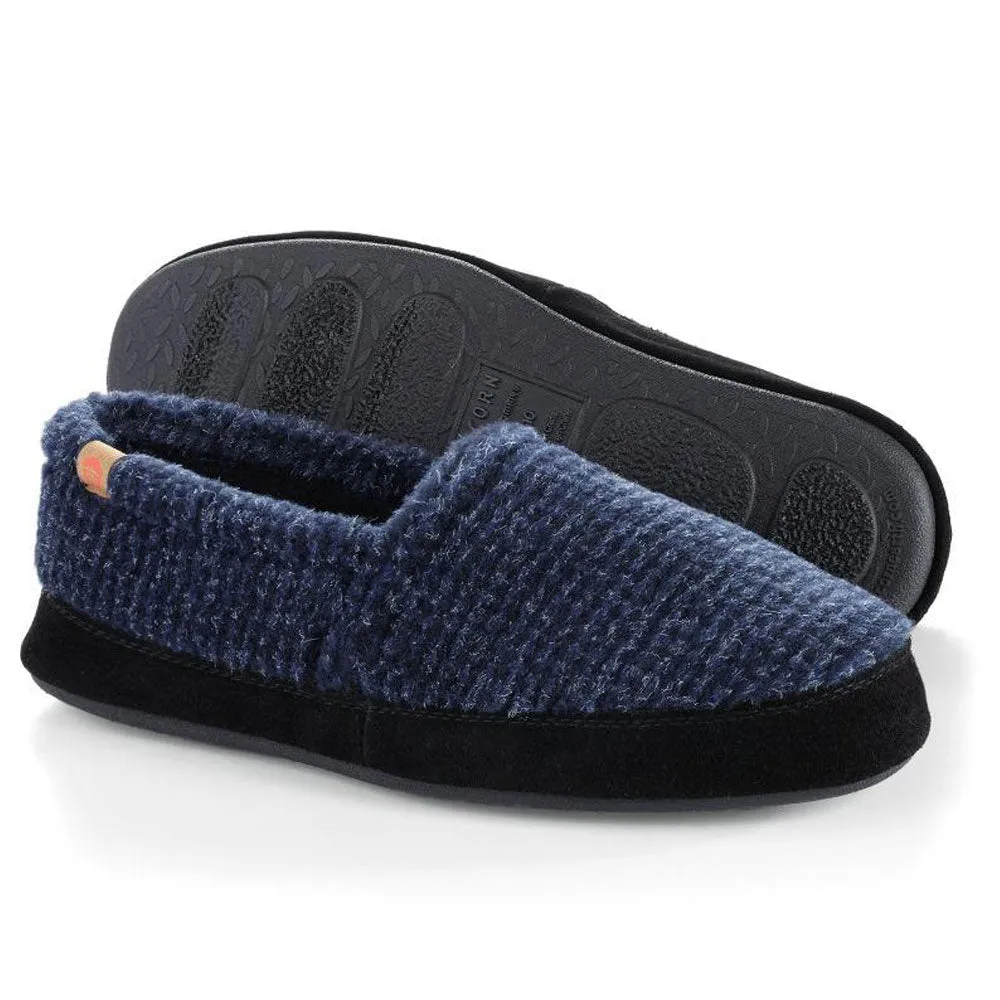 Acorn Moccasin Blue Check (Men's)