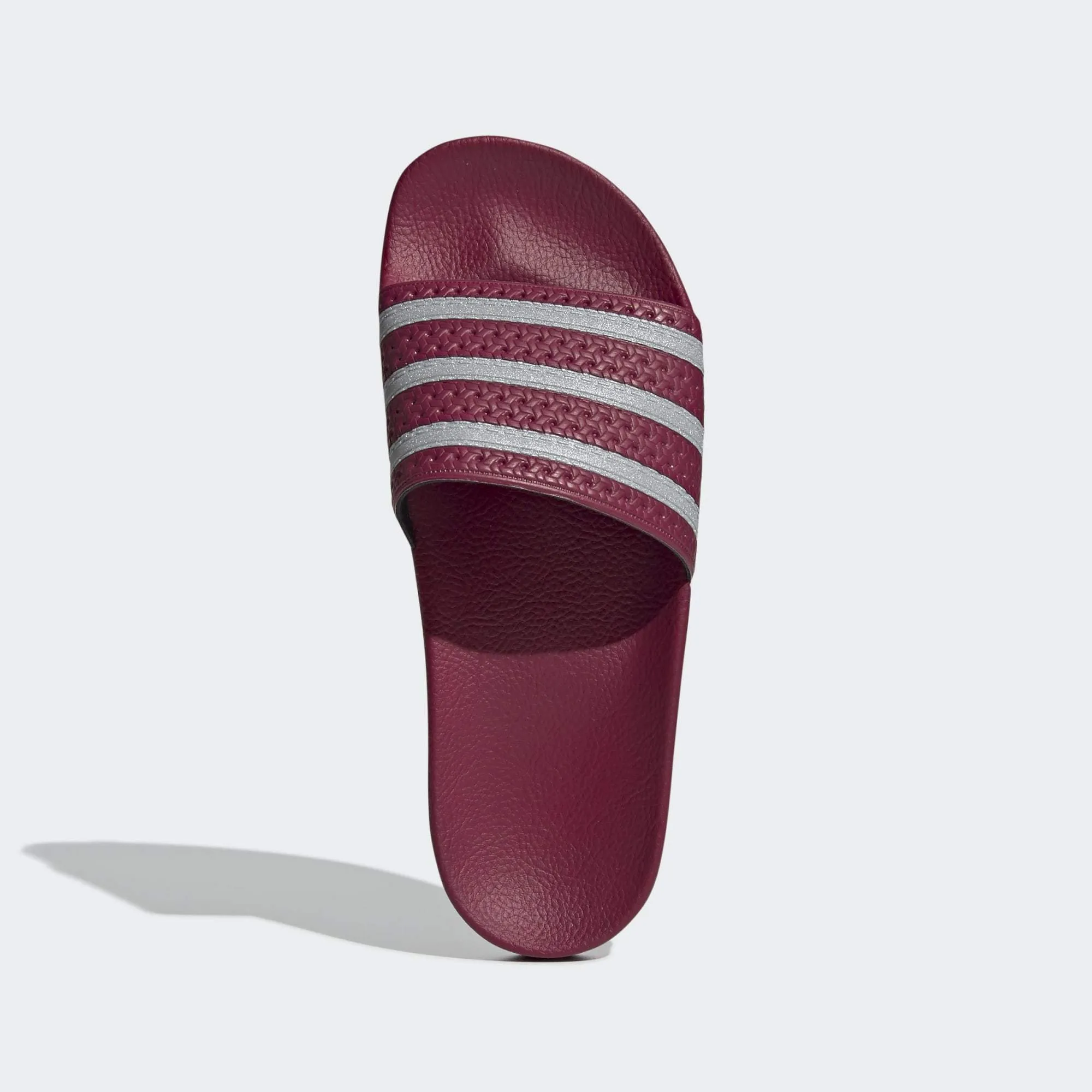 ADILETTE SLIDES COLLEGIATE BURGUNDY / CLOUD WHITE / COLLEGIATE BURGUNDY