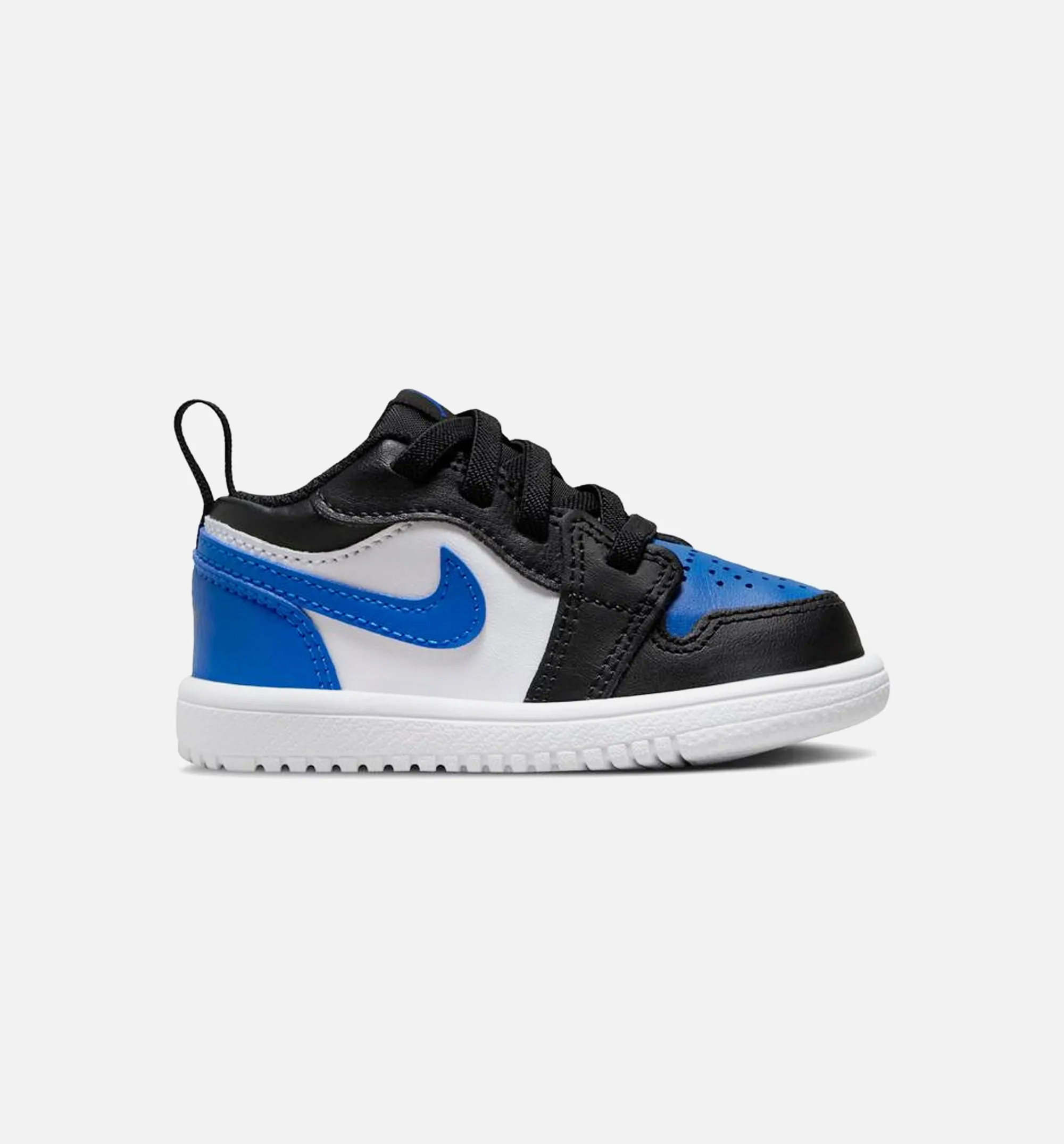 Air Jordan 1 Low Alt Royal Toe Infant Toddler Lifestyle Shoe - Black/White/Royal Blue