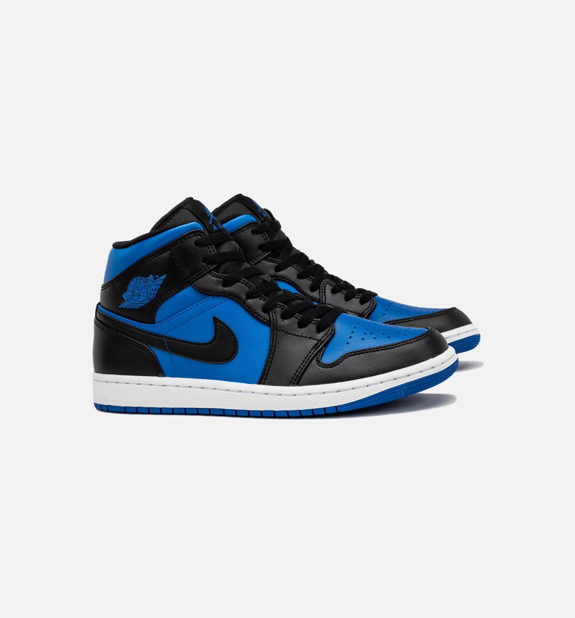 Air Jordan 1 Retro Mid Varsity Royal Mens Lifestyle Shoe - Blue/Black