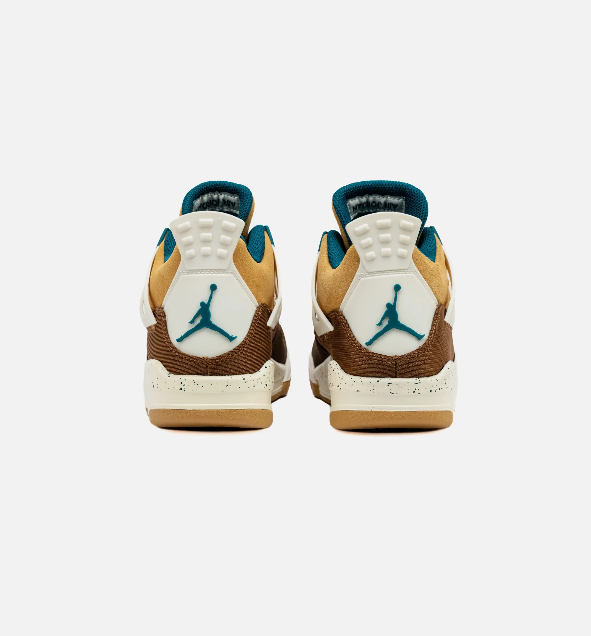 Air Jordan 4 Retro Cacao Wow Grade School Lifestyle Shoe - Cacao Wow/Geode Teal Free Shipping