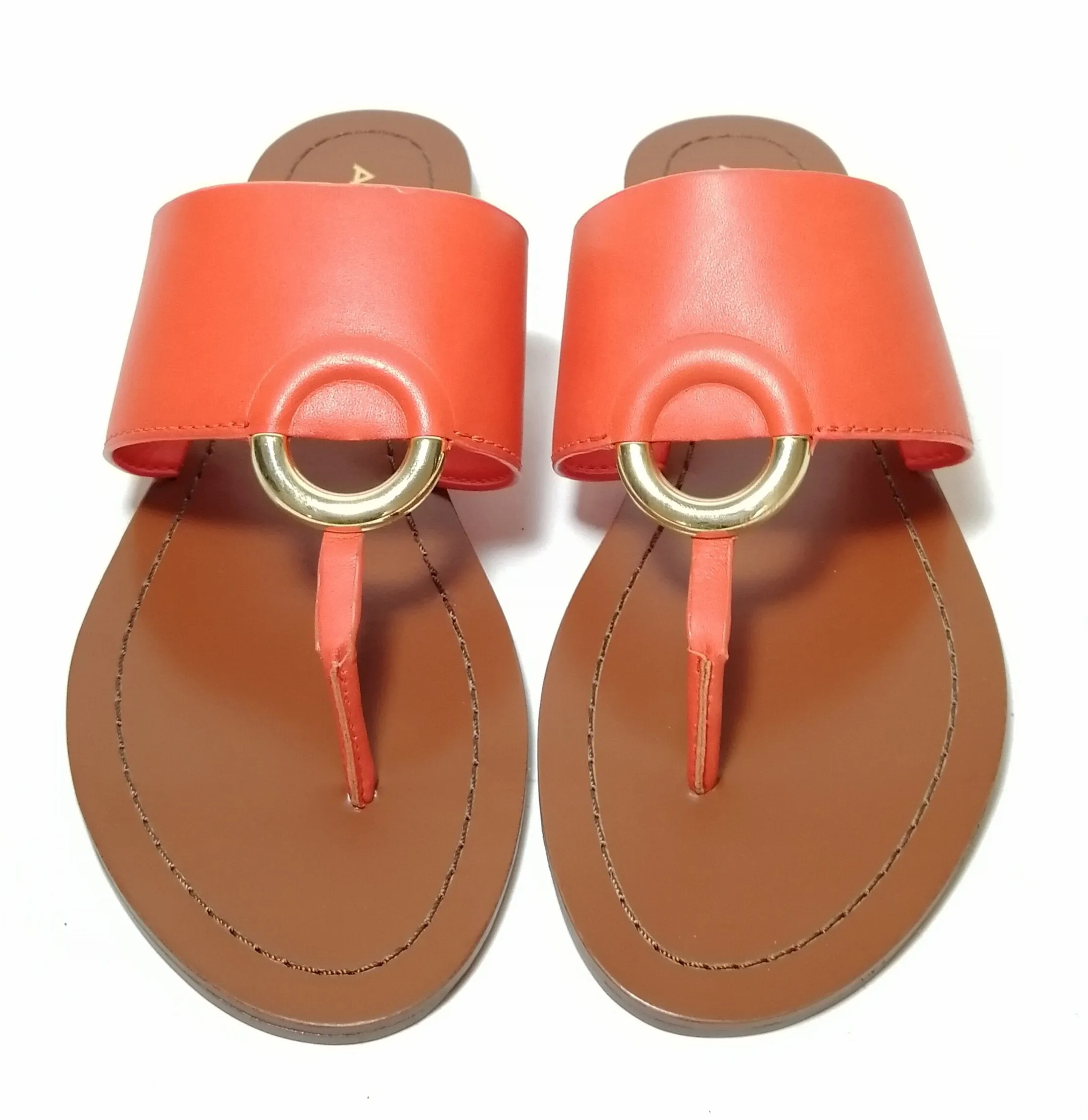 ALDO Orange Ocericia Flats | Like New |