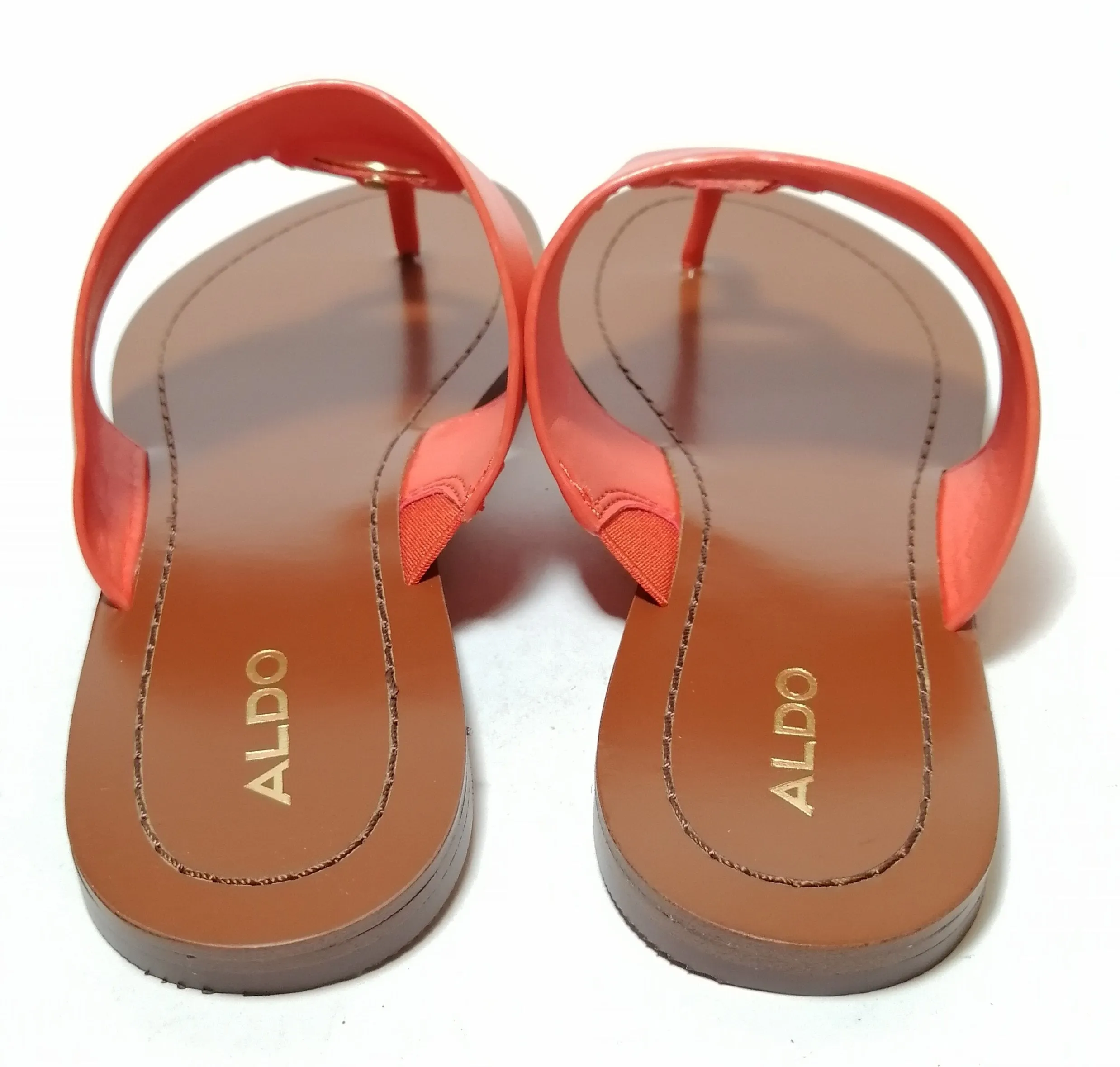 ALDO Orange Ocericia Flats | Like New |