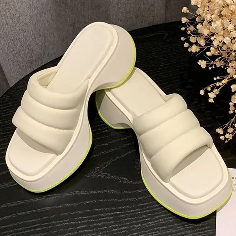 Amanda Chunky Slippers