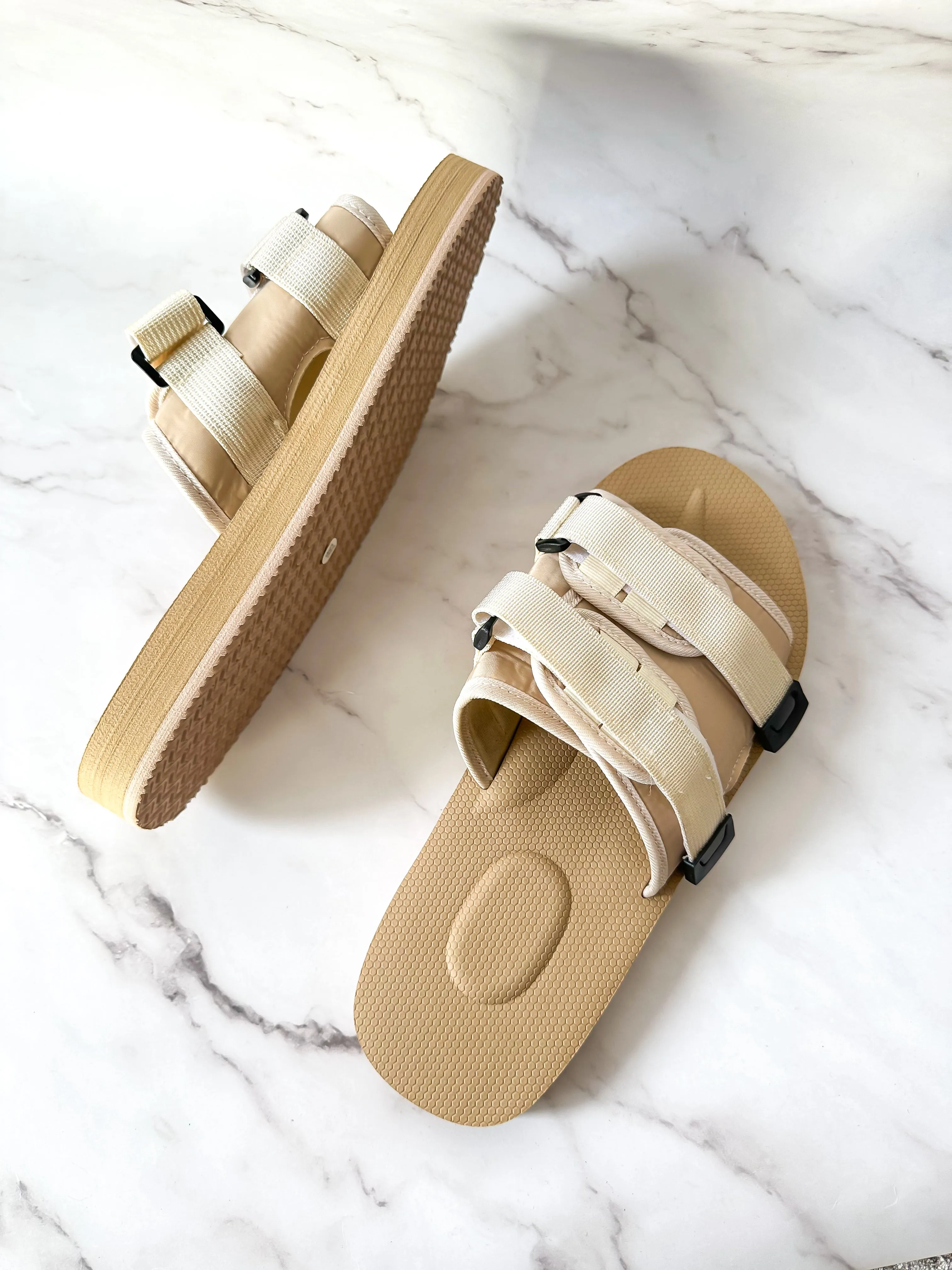 Antonios Upgraded 2.0 Version, Comfortable Velcro Slide Sandals