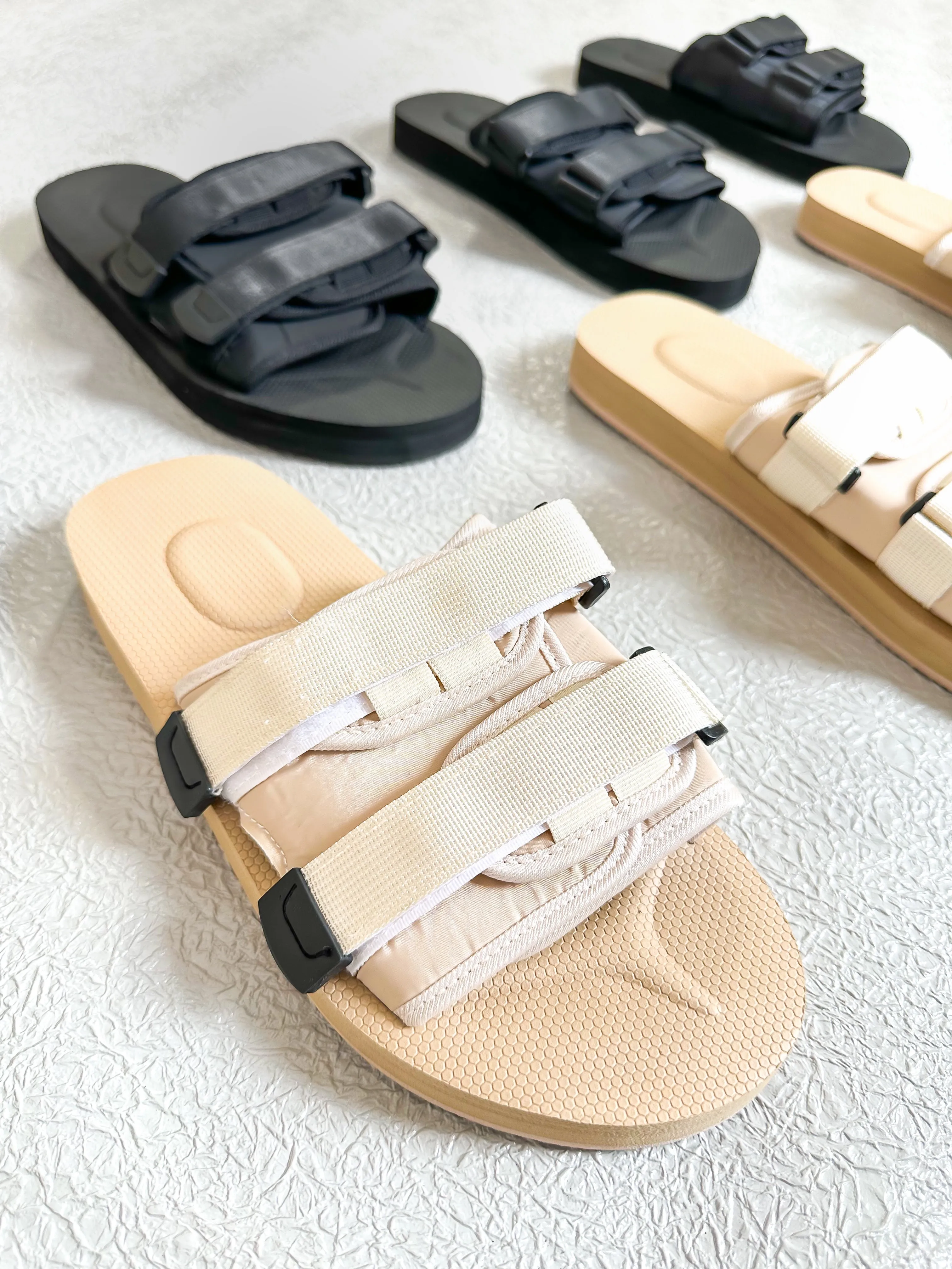 Antonios Upgraded 2.0 Version, Comfortable Velcro Slide Sandals