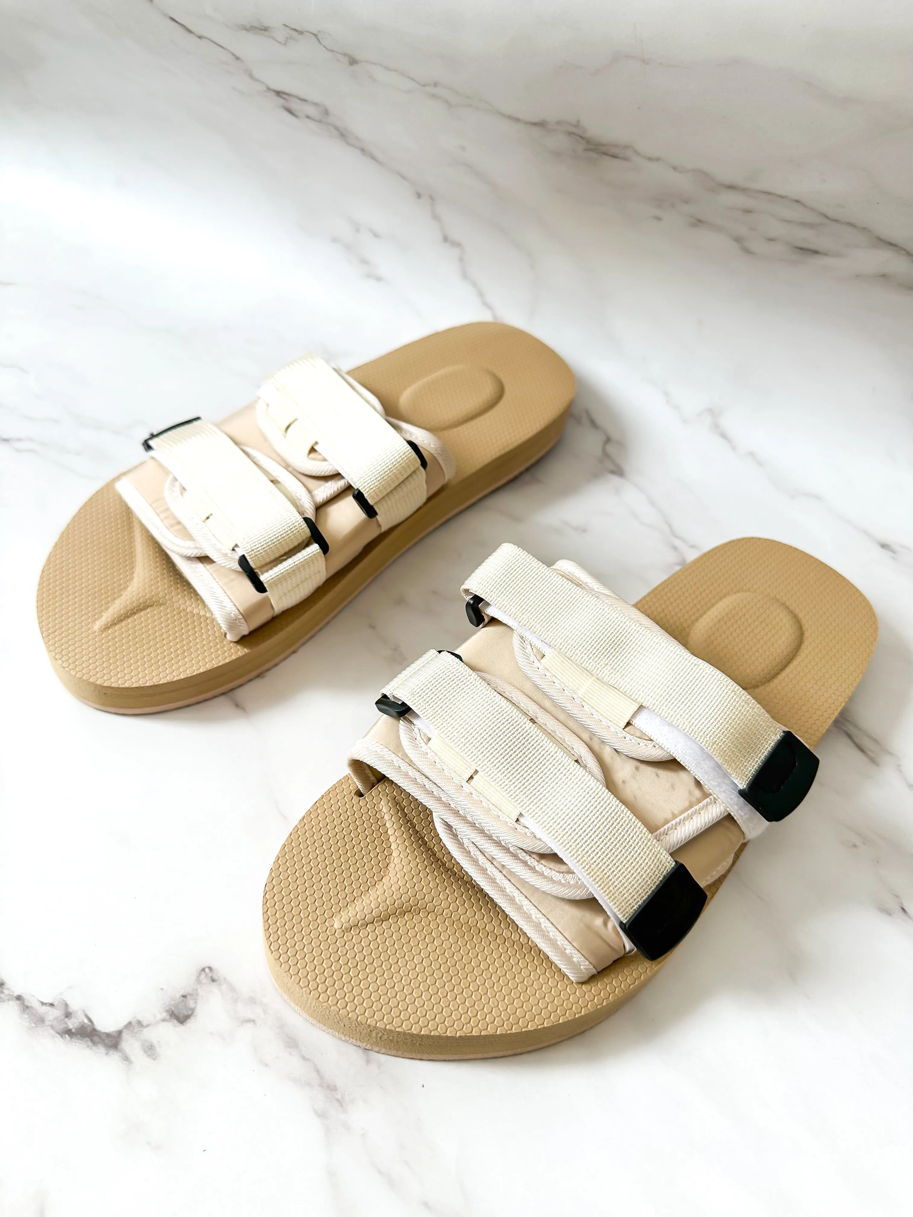 Antonios Upgraded 2.0 Version, Comfortable Velcro Slide Sandals