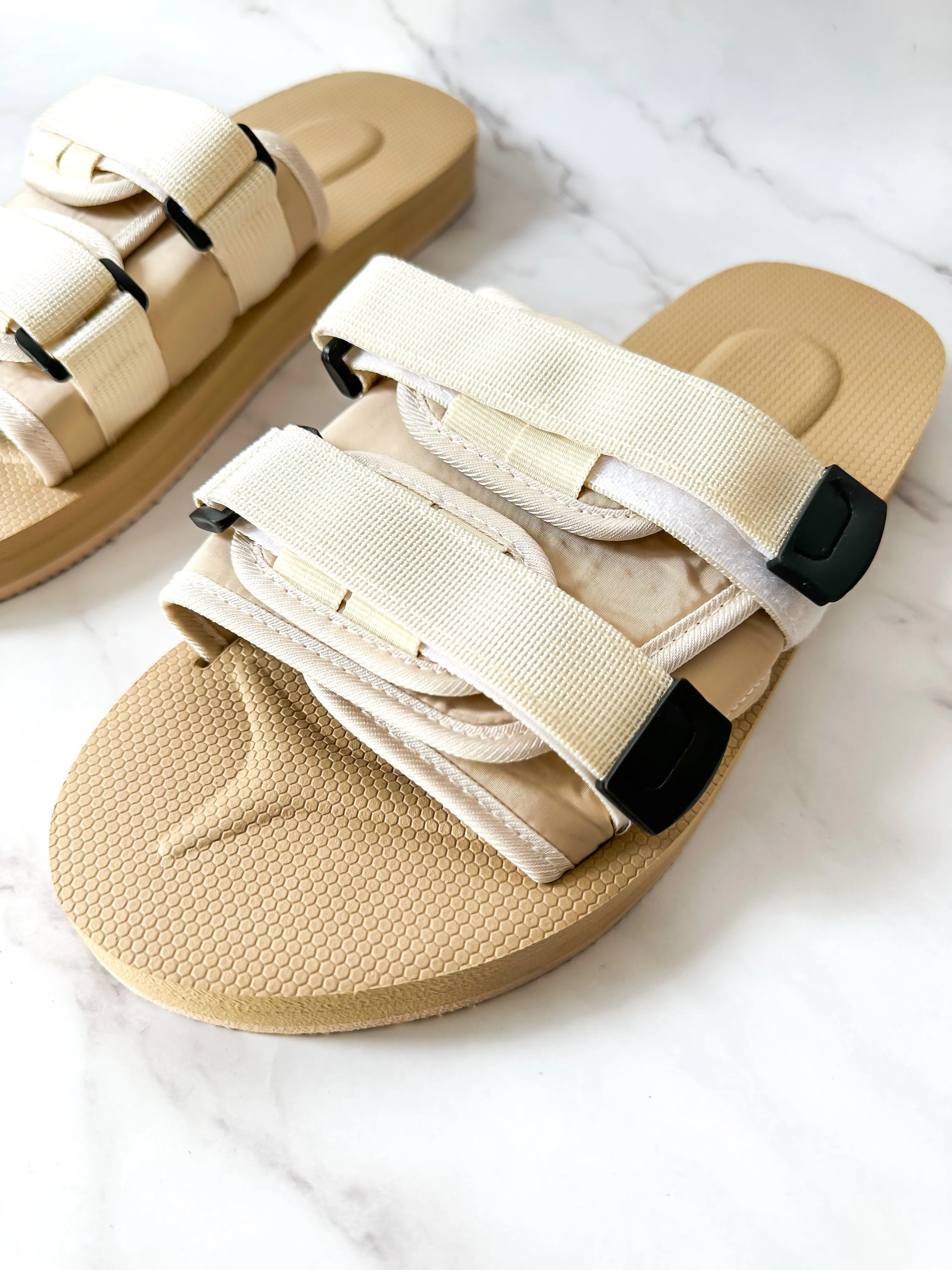 Antonios Upgraded 2.0 Version, Comfortable Velcro Slide Sandals