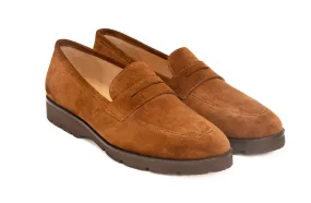 Apron penny strap loafer