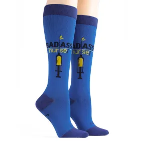 Badass Nurse Women's Compression Socks