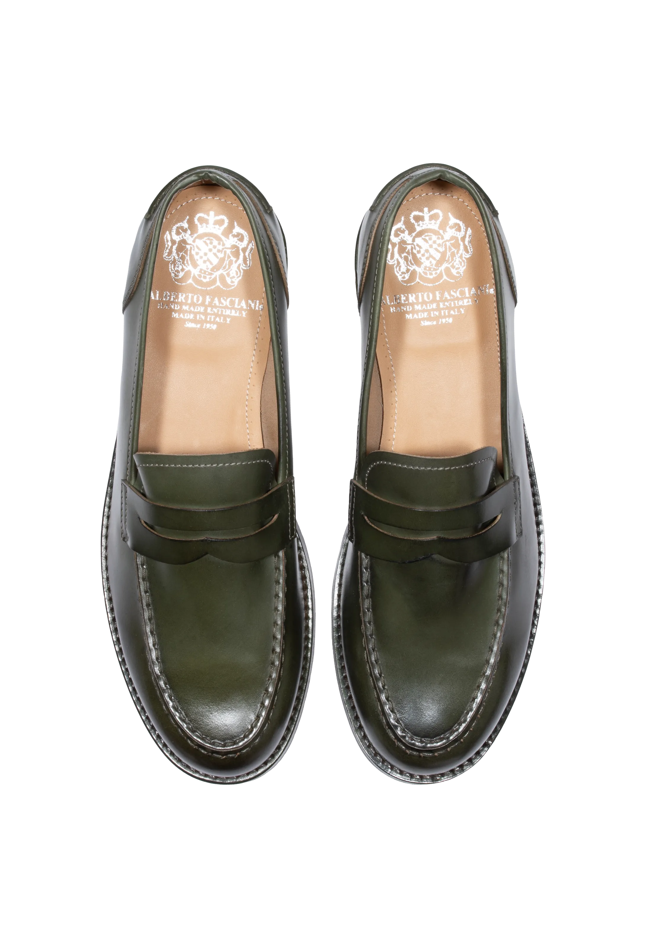 Batik Forest Leather Loafer