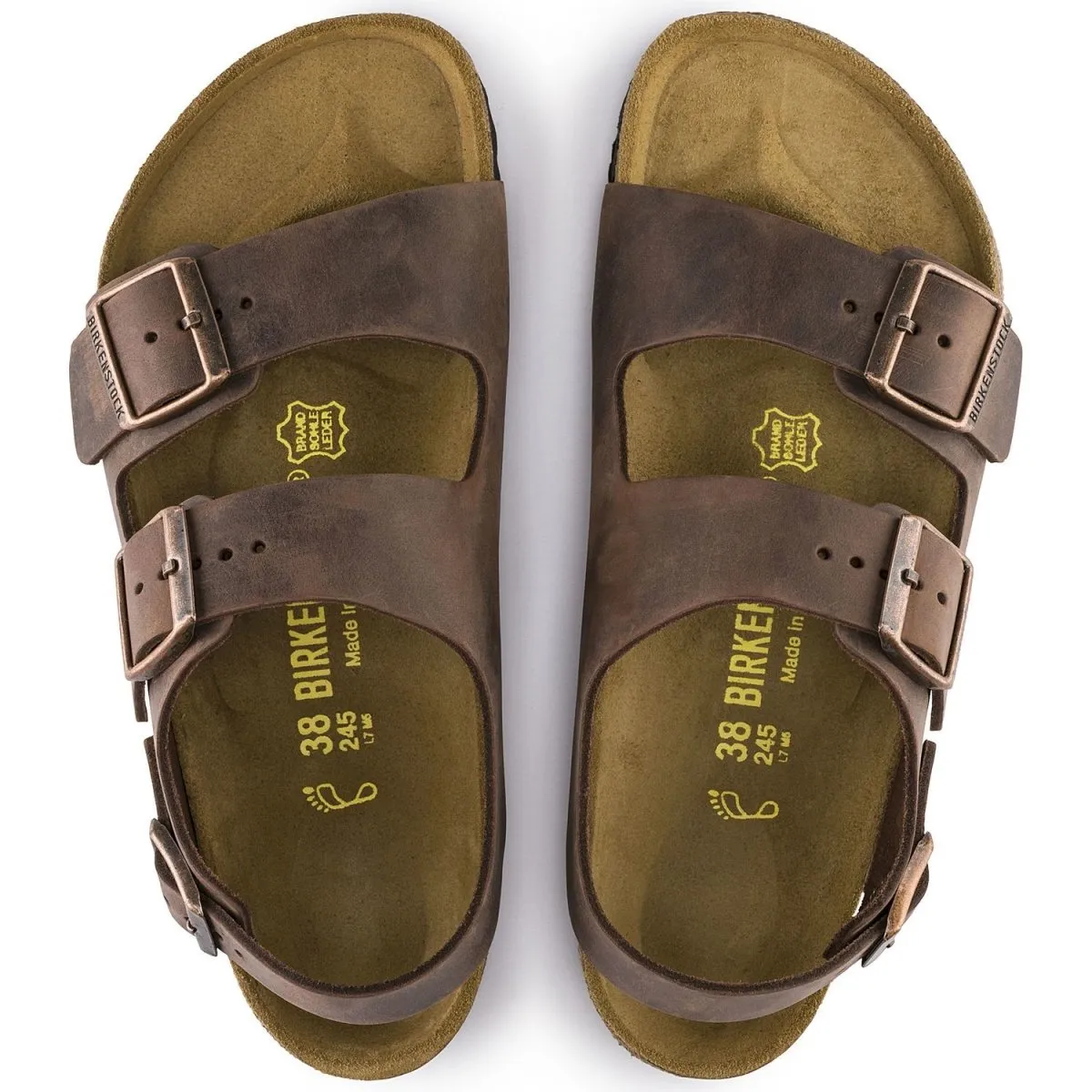 Birkenstock Men's Milano Oiled Habana