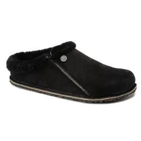 Birkenstock Zermatt Premium Suede Shearling Black Women's