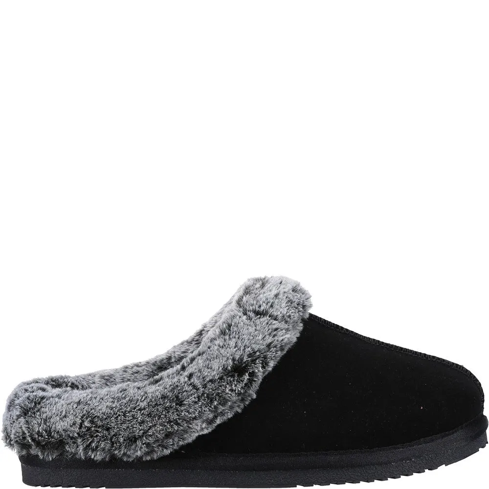 Black Amara Slippers