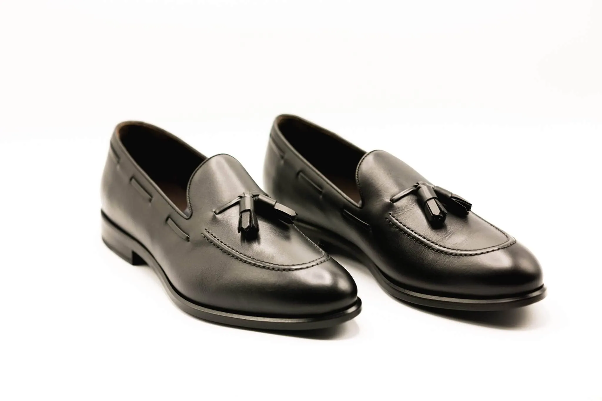 Black Tassel Loafer