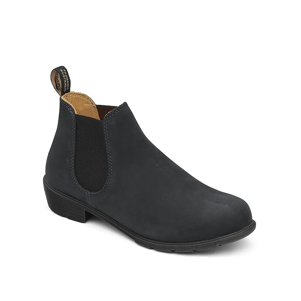 Blundstone 1977 - Women's Series Low Heel Black Nubuck