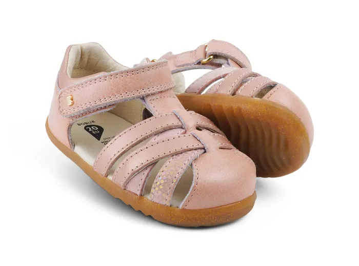 Bobux Step Up Cross Jump - Dusk Pearl Rose Gold